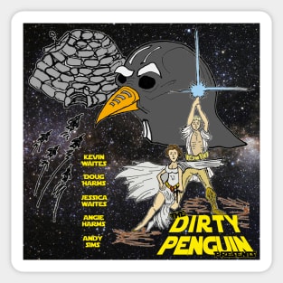 Dirty Penguin Wars Sticker